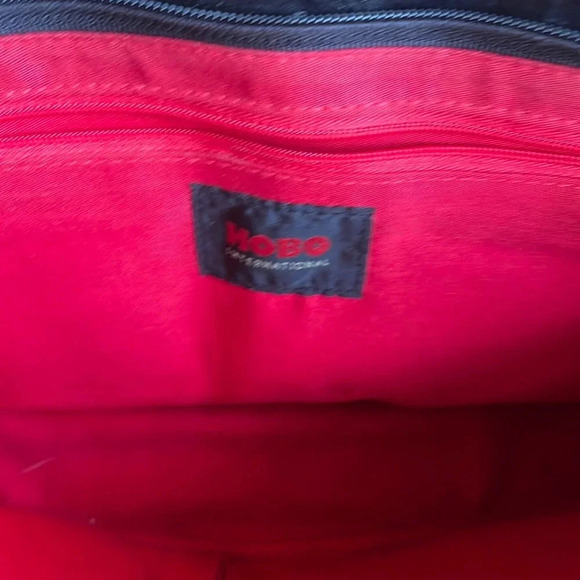 Black HOBO Leather Shoulder Bag - Picture 2 of 7